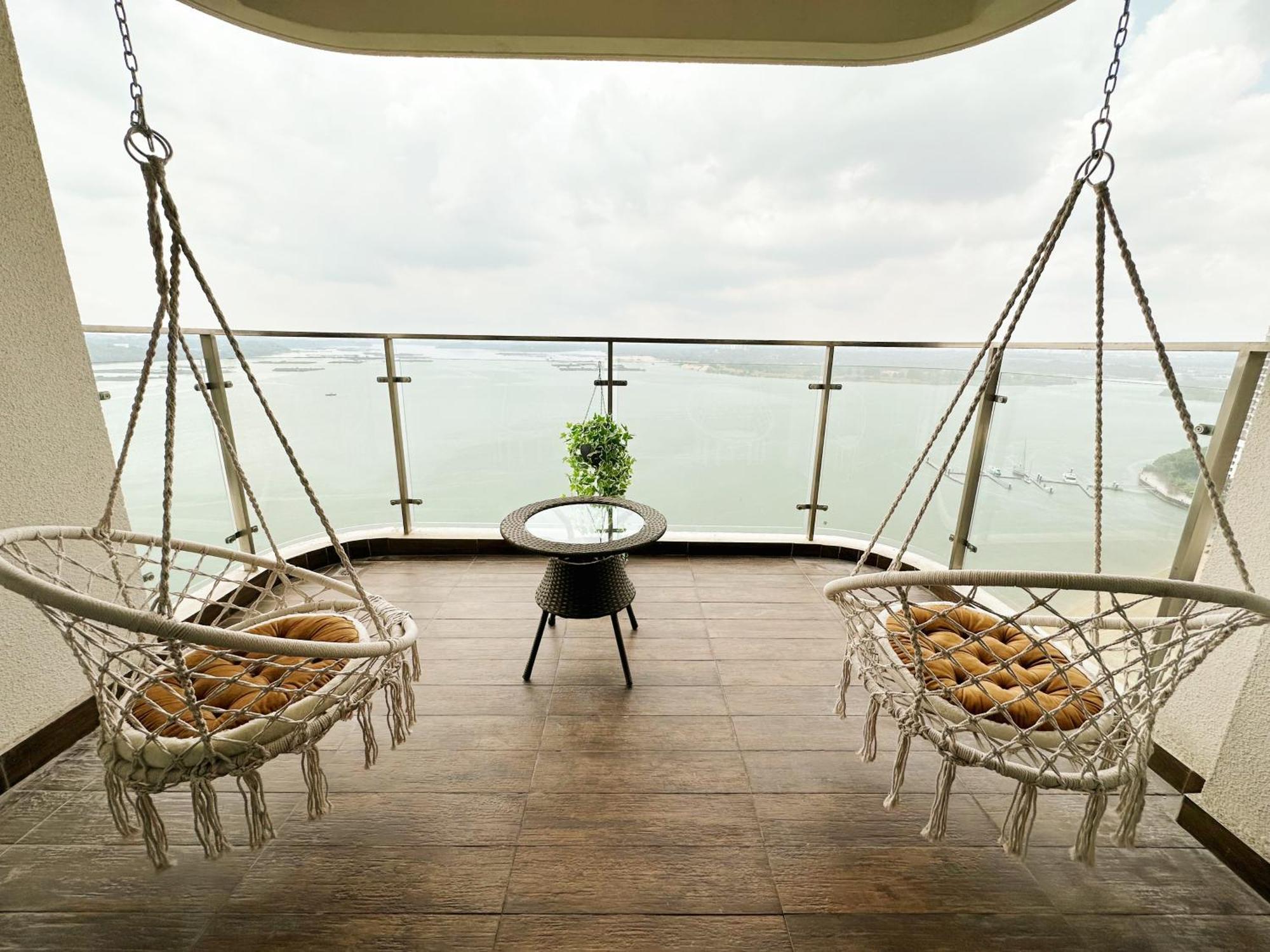 Apartment 精简设计两卧两卫海景公寓2-4人入住 金海湾danga Bay