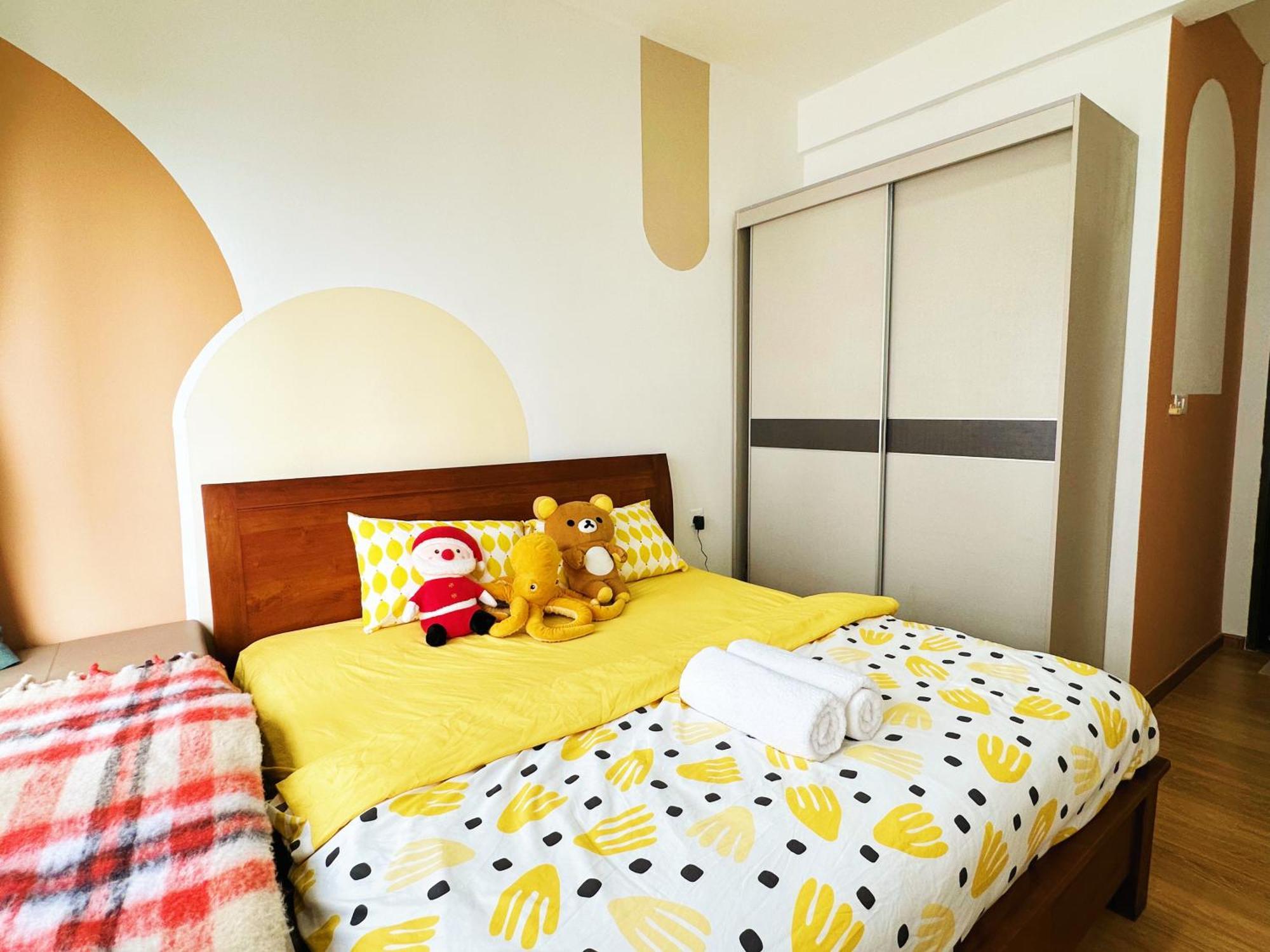 Apartment 精简设计两卧两卫海景公寓2-4人入住 金海湾danga Bay Johor Bahru