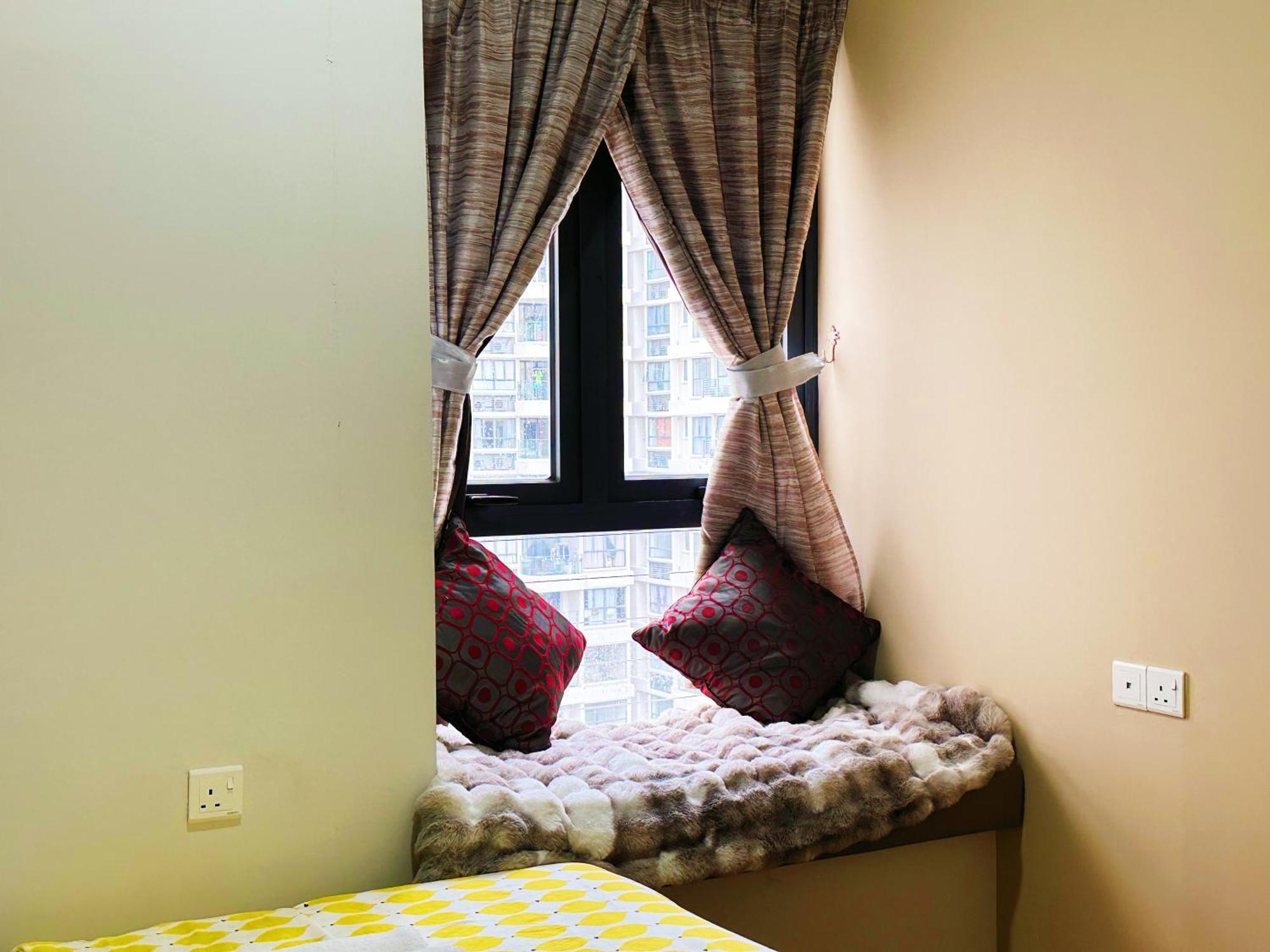 精简设计两卧两卫海景公寓2-4人入住 金海湾danga Bay Apartment *
